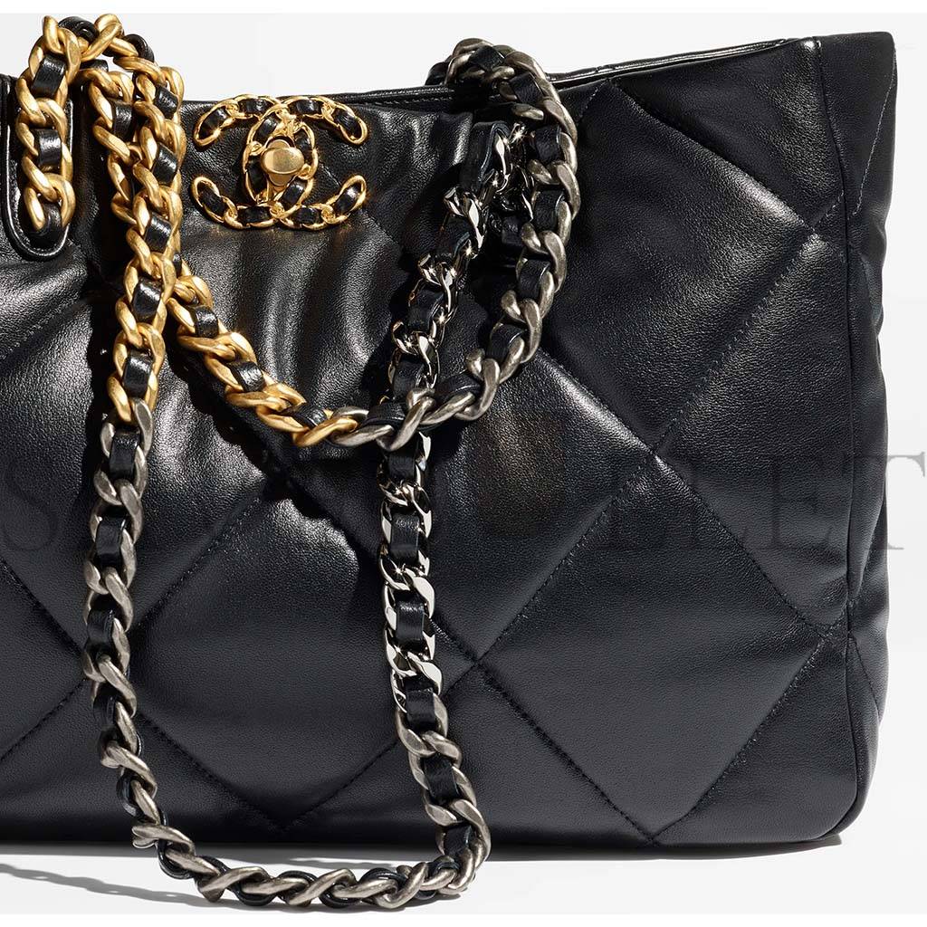 CHANEL 19 SHOPPING BAG AS3660 B04852 94305 (41*24*10.5cm)